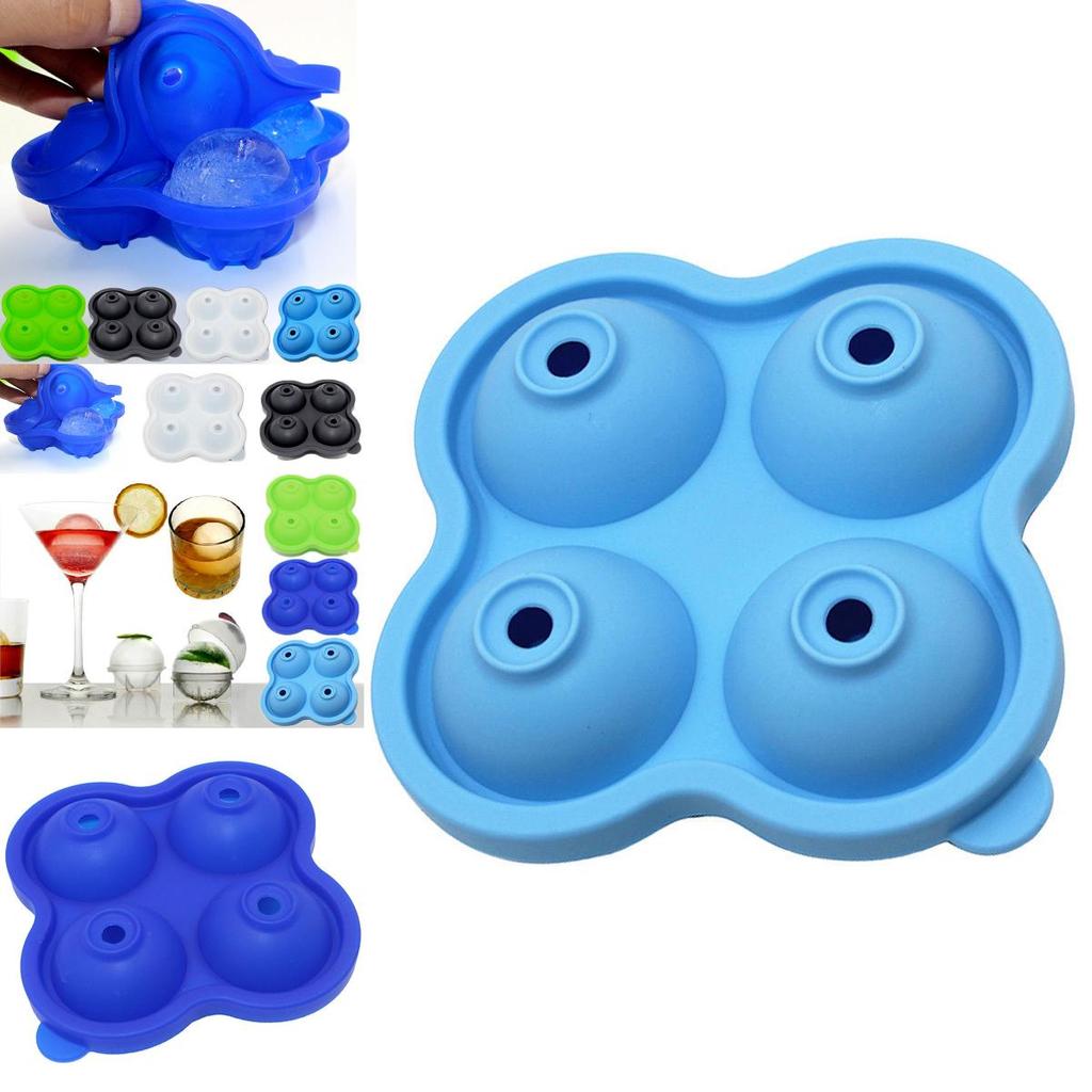 Premium Silicone Whiskey Ice Cube Ball Maker For Refreshing Cocktails