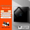 Zhengshang C3 Graffiti Smart WiFi Switch: Wireless Voice Panel, EU Standard, Compatible with Alexa & Google Assistant.