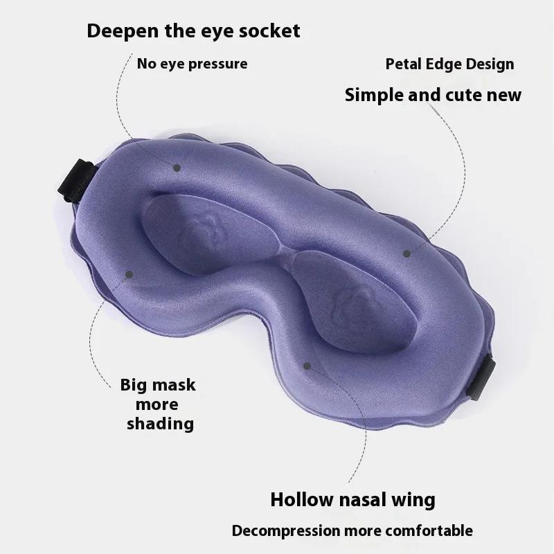 Home, Lunch Break, Travel, Blackout, Sleep Goggles, Blackout, Breathable, Non Pressure, Sleep Specific 3D Stereoscopic Goggles