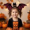 Soft Velvet Fabric Bat Wing Headband Delicate Bat Wing Decoration Halloween Headband  Cosplay Event
