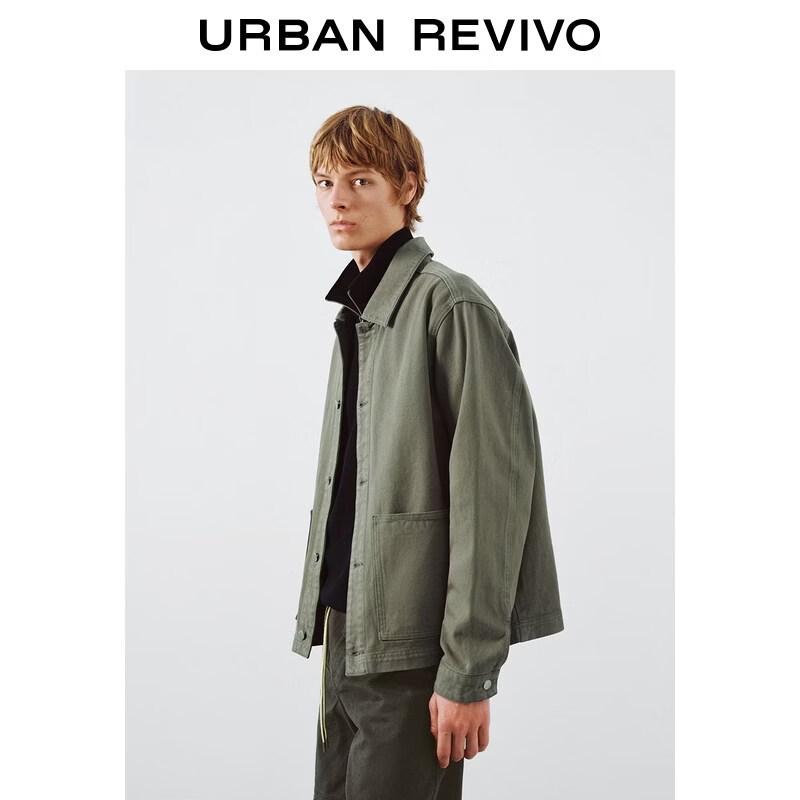 UR Men's Lapel Pocket Cotton Jacket