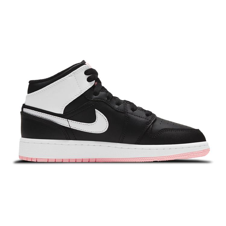 Jordan 1 Mid 'Arctic Pink Black' GS 555112-061