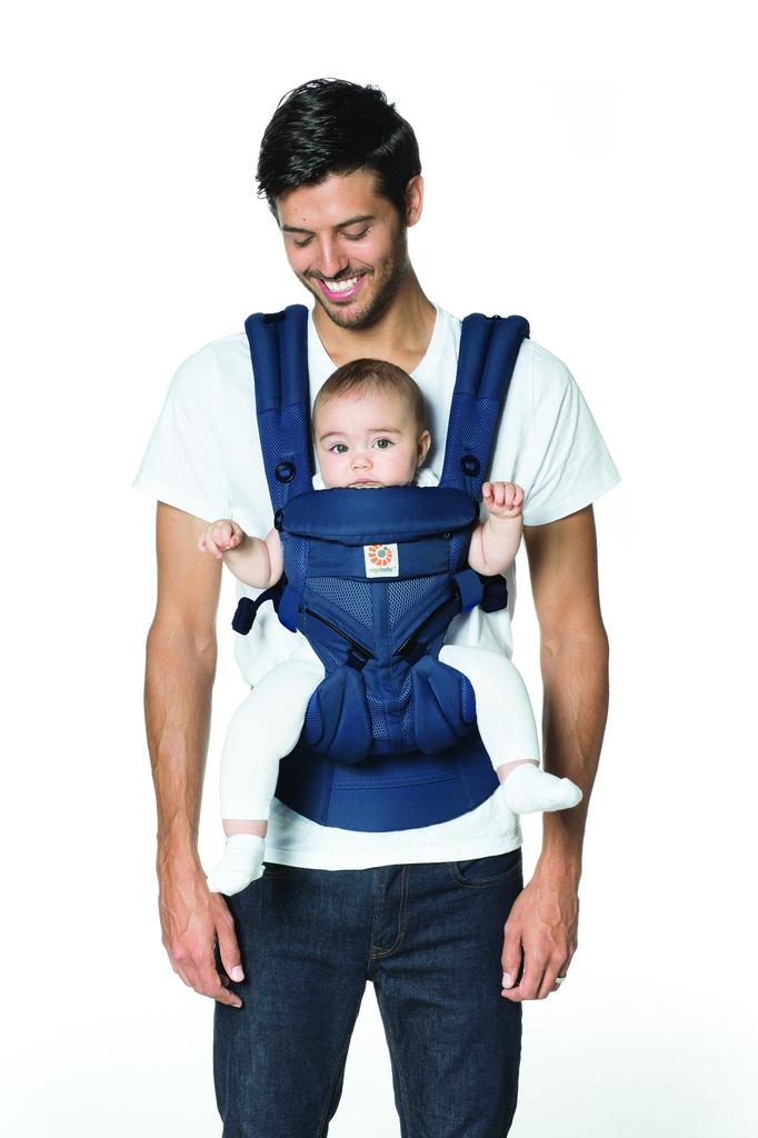 Ergobaby Omni 360 Baby for Back Genuine Japanese Product Warranty Grows with Your Cool 1 Count Carrier, Mesh, Carrying, Forward-Facing Carrying,