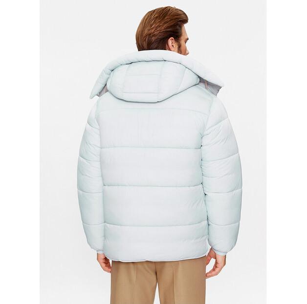 Зимняя куртка United Colors Of Benetton 2NIWUN040, светло-голубая, стандартный крой