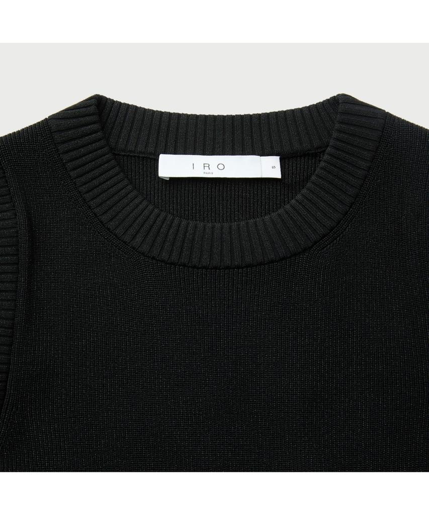 IROWOMEN Sicilia Layered Knit Top Iowbw25112Bkx