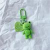 Cute Cartoon Frog Phone Lanyard Flocking Frog Phone Chain Keychain Lovely Animal Key Pendant Backpack Ornament Couple Gifts