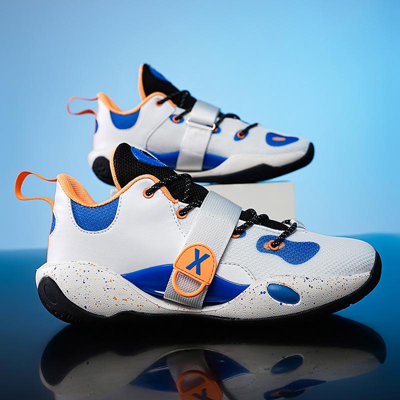

Summer Splash 6th Generation Basketball Shoes Men s Shock Absorption Primary and Secondary School Students Friction Sound Sports Shoes Six 36