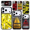 Capa Case for iPhone 17 Air 16 Pro Max 15 Plus 11 13 Mini 14 12 Back Phone Cover Warning Angry Danger Owner