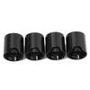 4 Pcs/lot Carbon Fiber Matte Car Exhaust Tip For BMW M2 F8 M3 F80 M4 F82 M5 F10 M6 F12 M Performance Muffler Tip 70mm Nozzle