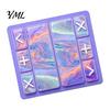 Trading Board for Kids Fidget Mat, Non-Slip Rubber 18" x 16" Portable with Markers Accept Add Reject Toys Game Table Mat