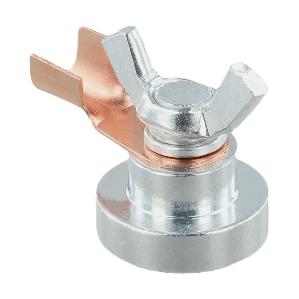 1/2 Pcs Magnetic Welding Ground Clamp Magnetic Welding Support Ground Clamp Tool Support For Electric Welding Ground