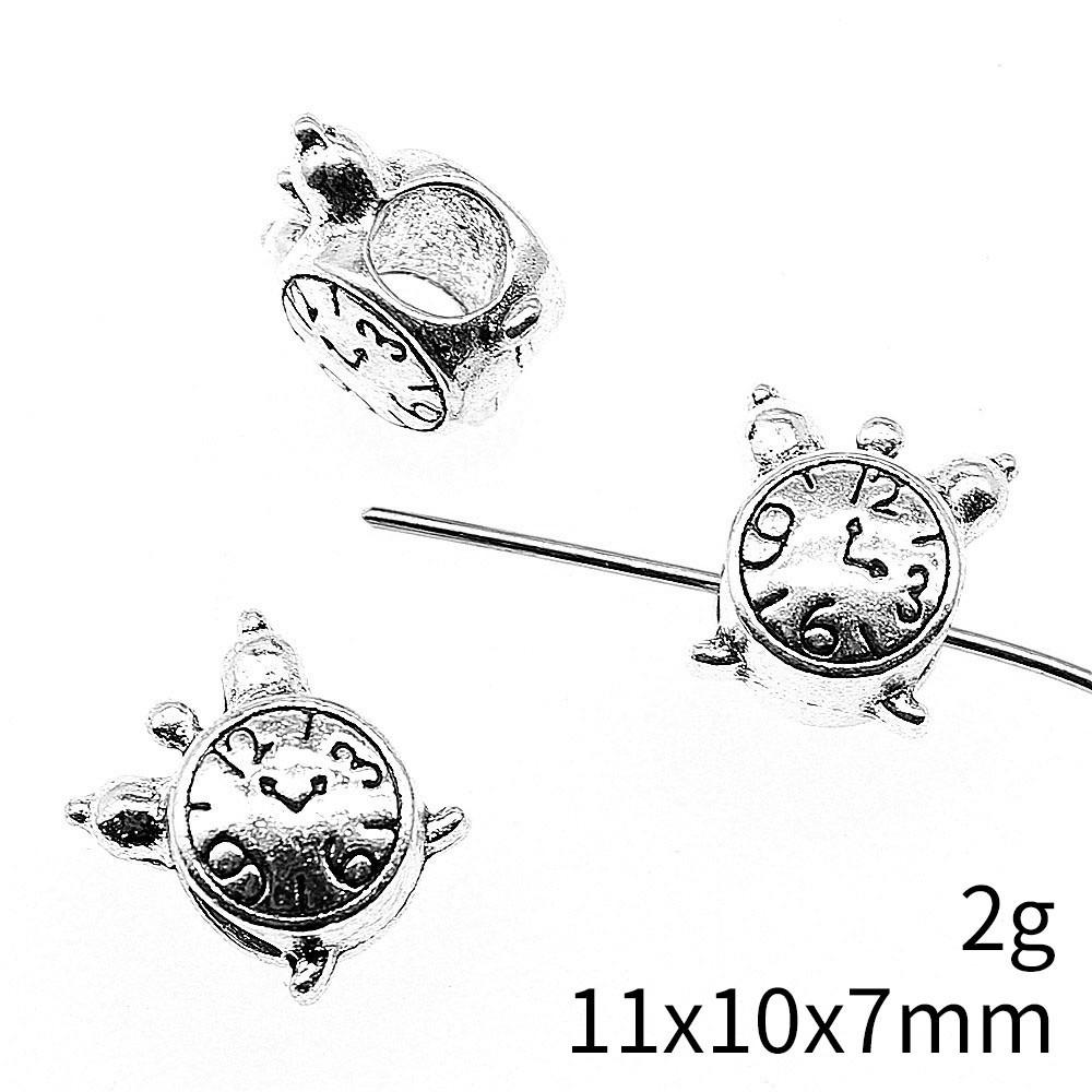 Beads Pendant Jewelry Materials Character Love Big Hole Beads Loose Spacer Accessories Parts Jewellery Making