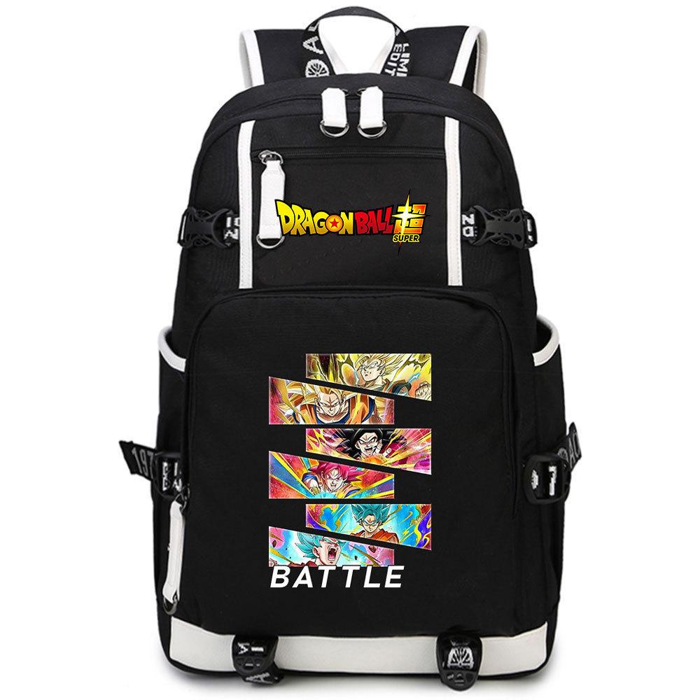 Dragon Ball Sun Wukong Large Capacity Teen Student School Bag Men's and Women's Leisure Travel Backpack