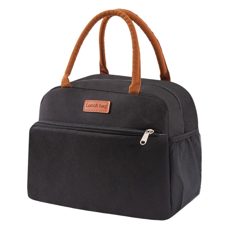 Waterproof Thermal Lunch Box Carriers Spacious Food Container For Outdoors Camping College Students And Family Picnics