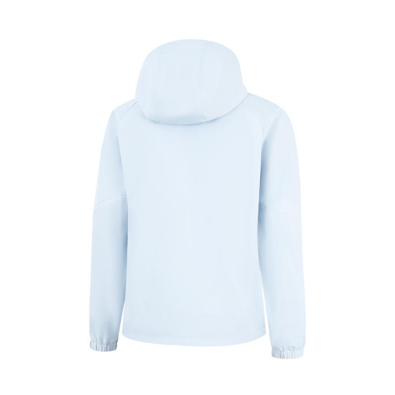 Li-Ning Water-Resistant Casual Versatile Hooded Jacket Women outerwear Cloud-Blue AFDW810-2