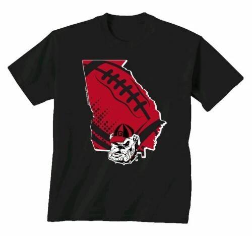 New World Graphics UGA State Football Short Sleeve T-Shirt M