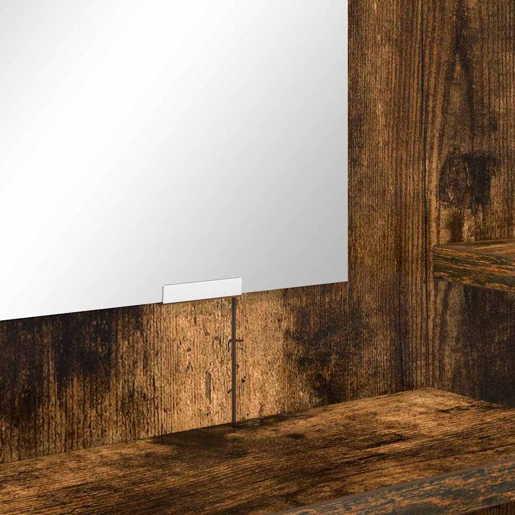 Bedroom Vanity Tables Smoked Oak 80 x 39.6 x 135 cm