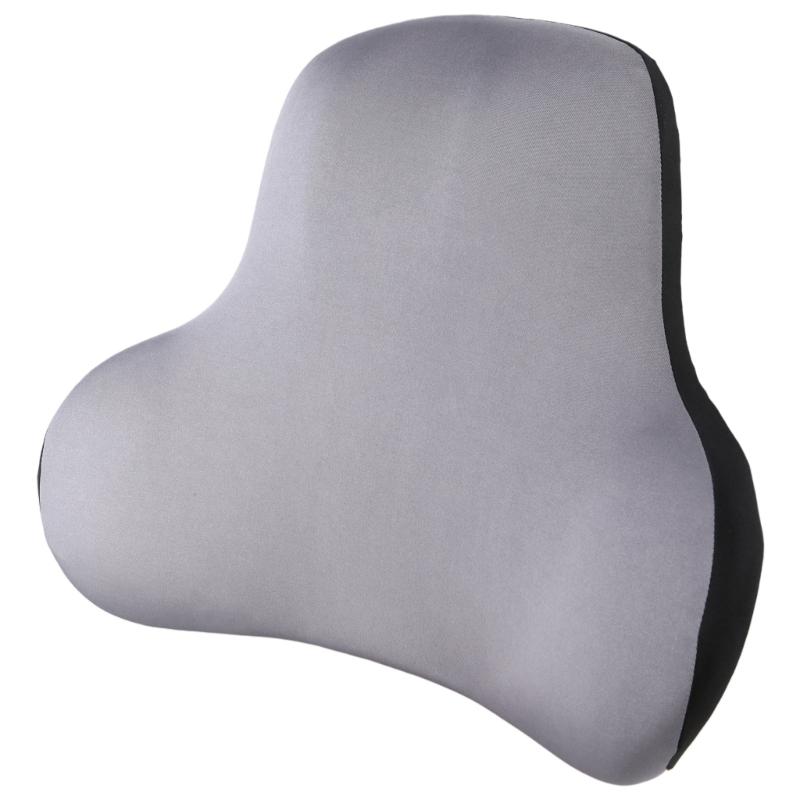 Car Neck Pillow Lumbar Waist Support Fit for Seat Memory Foam Backrest Headrest Cushion Auto Interior Gadget Accessories