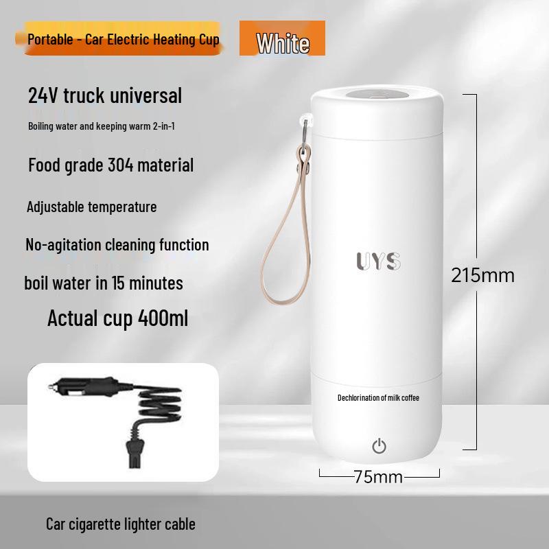 

Portable Dual-Use Electric Car Kettle for Vehicle and Home