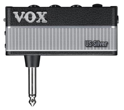 VOX Headphones Guitar Amplifier amPlug 3 US Silver No Cables Required Plug In Directly To Your Guitar Ideal for Home Practice Battery Powered Effects