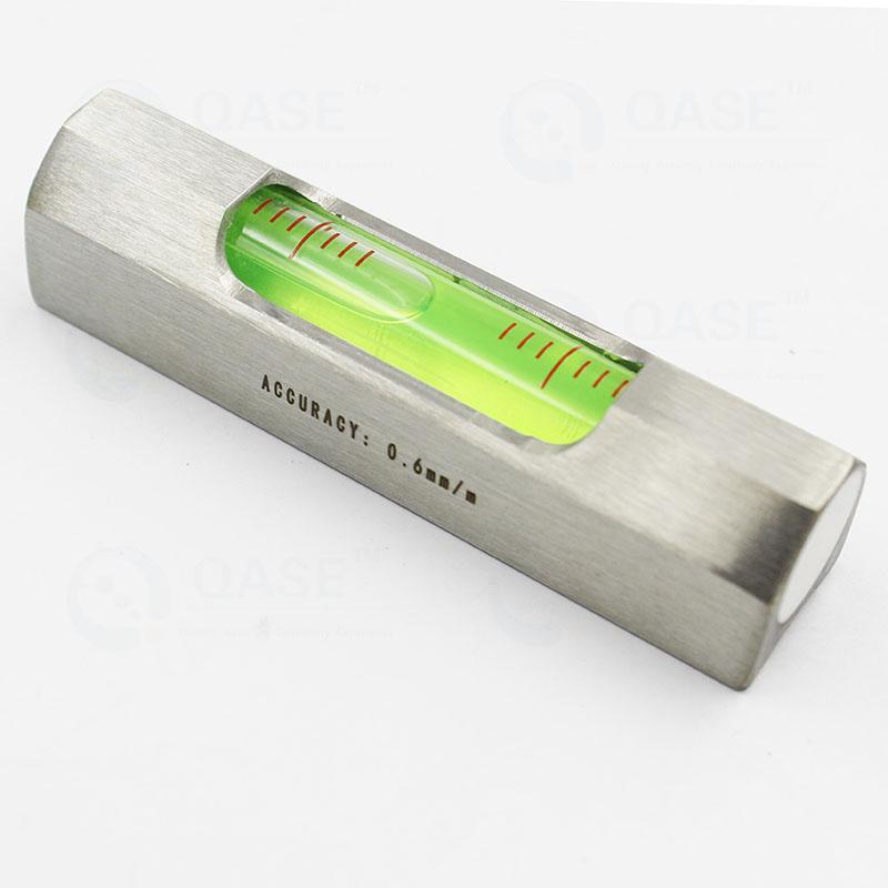 High Precision Small Strip Spirit Level Bubble Measuring Instrument Mechanical Leveler Ruler 84MM  Accuracy 0.1 To 1.5mm