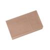 50Pcs Kraft Paper Bags Flat Grease Proof Snacks Cookie Sandwich Food