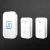 Smart Wireless Self-Powered Doorbell Switch for Home - Long Range, Two-to-One Ding-Dong Caller for the Elderly