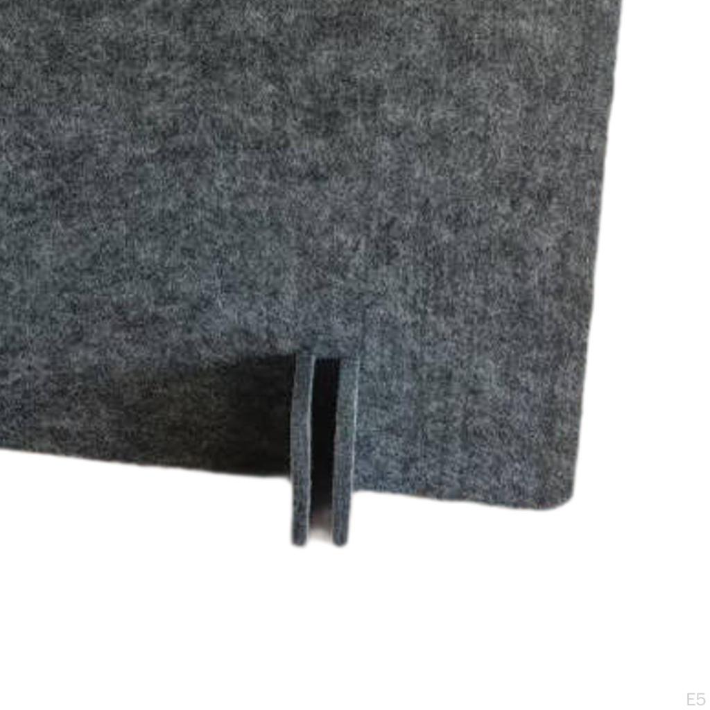 Acoustic Desk Divider Partition Desktop Board Visual Distractions Reducing Privacy