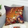 Higurashi When They Cry Pillow Case For Car Sofa Decorative Home Double-sided Print Plush Square Throw Pillow Cushion Cover