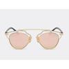 Vintage Cat Eye Sunglasses With Uv Protection Metal Frame For Fashionable Women