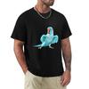 Blue Indian Ringneck Parrot T-Shirt