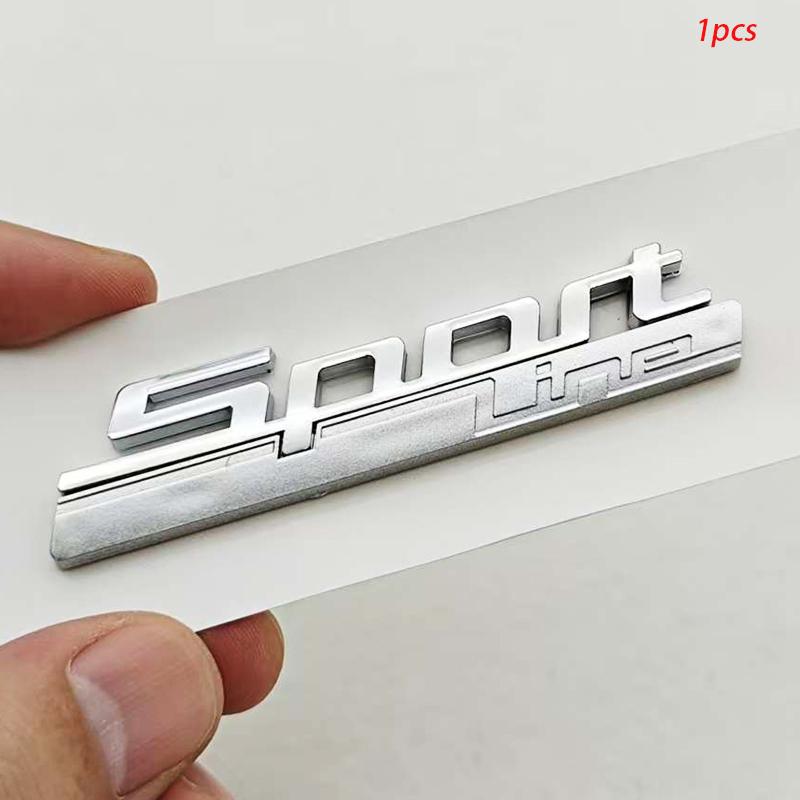 3D ABS Car Styling Logo Luxury Sport Line Badge Sticker Fender Side For 320i 330i 320d 530i 530d 730i 740i 730d Auto Accessories