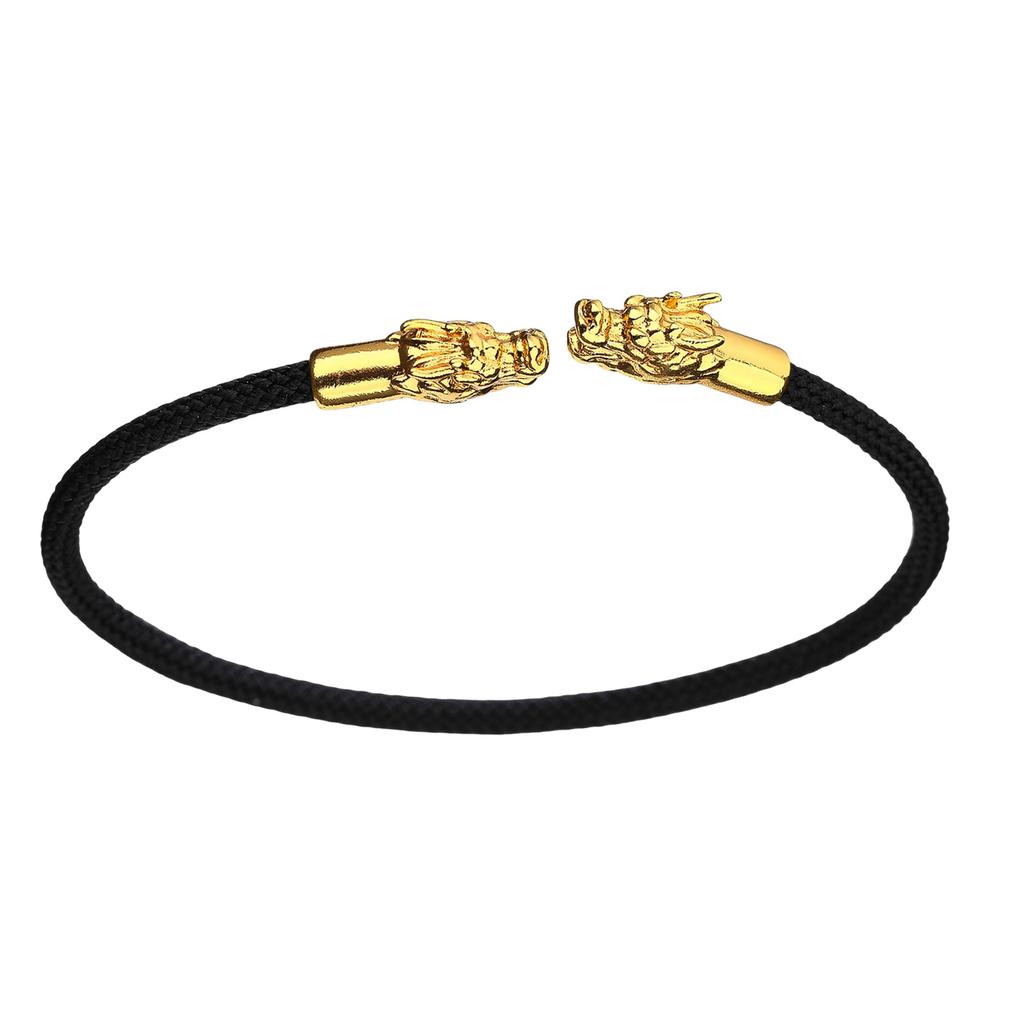 Stylish Steel Cable Open Bracelet Elastic Closure Lightweight Jewelry Wristband For Men Women Daily Accessories