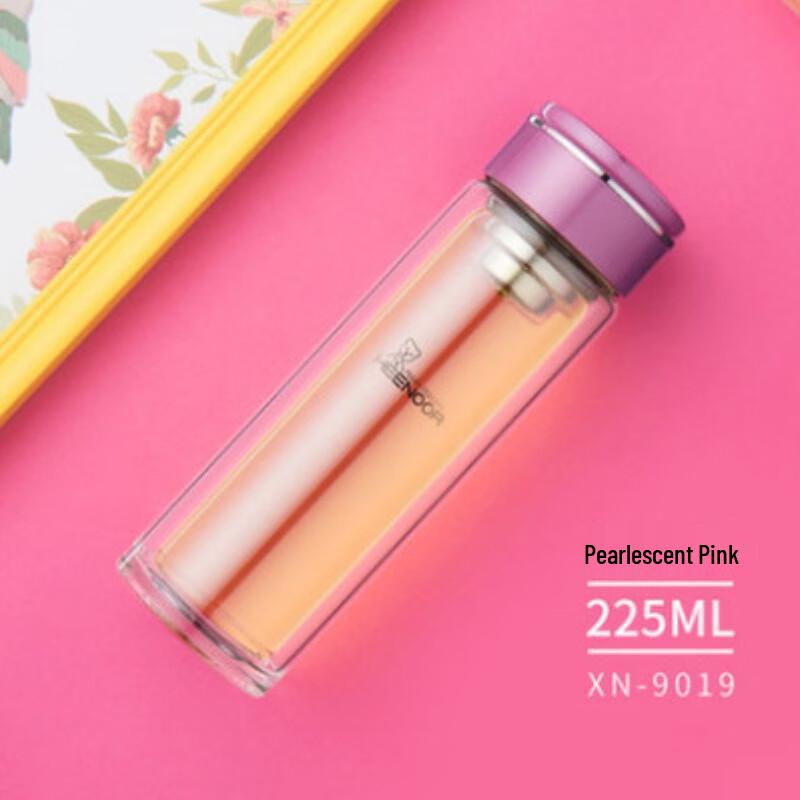 Xinuo 9019 Double-Wall Insulated Glass Cup