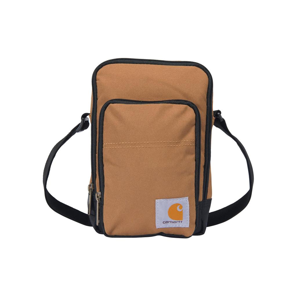 New Carhartt Polyethylene Shoulder Bag, Crossbody Bag Unisex Brown 8922070002