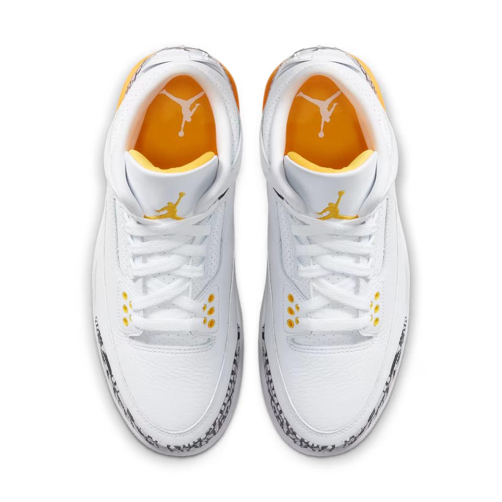 CK9246-108 Nike Air Jordan 3 Retro "Laser Orange" (Women's)