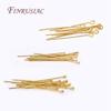 Supplies For Jewelry Wholesale 18K Gold Plated Lobster Clasp With Extension Chain,Ball Head Pin,Crimp Beads,Bead Tips,Jump Ring