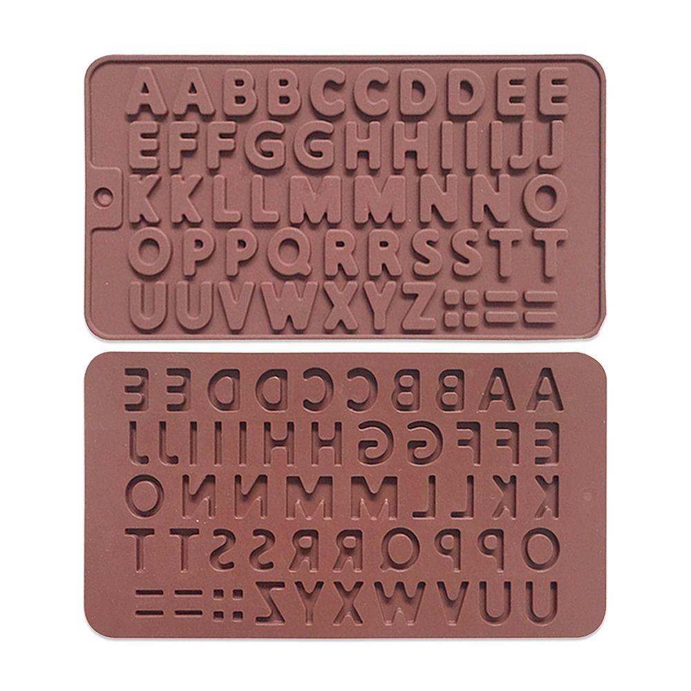 Number Letter Cake Mold Silica Gel Kitchen Baking Tools Gifts Baking Accessories