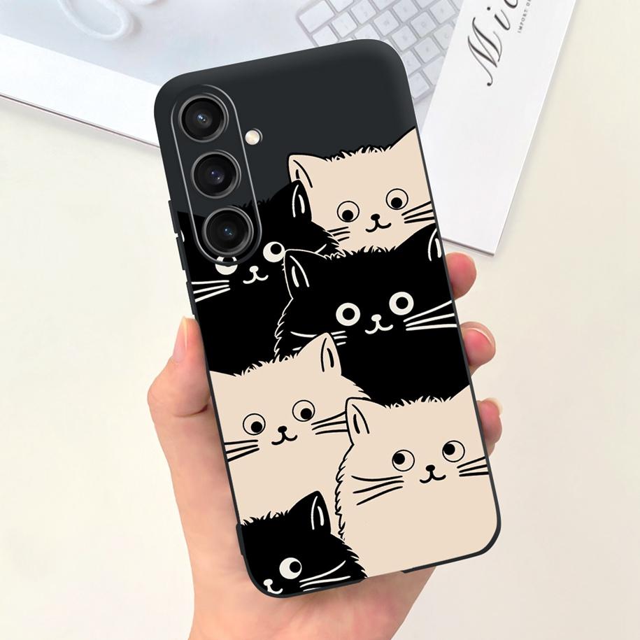 For Samsung A25 5G 2023 Case SM-A256B Cute Astronaut Duck Slim Soft Silicone Back Phone Cover For Samsung A55 A35 5G A356B Coque