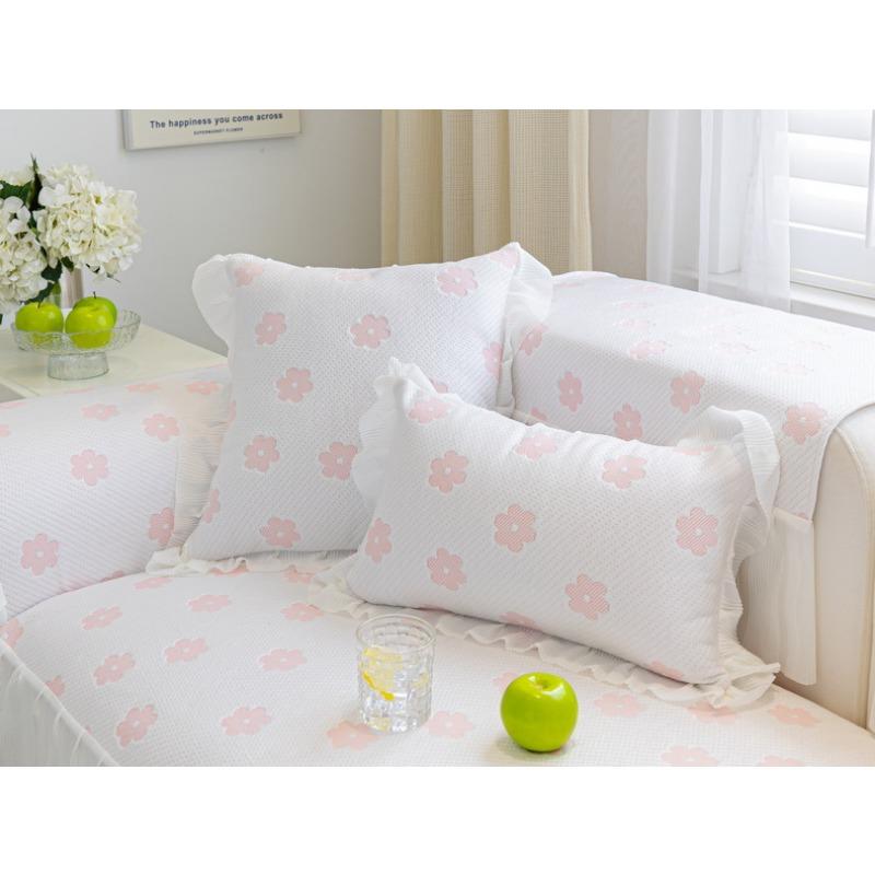 Ice Silk Sofa Cushion Summer Mat Cushion Anti-slip New Style Cool Small Fresh Summer Sofa Cushion