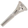 Horn Mouthpiece Replacement Brass French Horn Mouth Wind Instrument Accessories Silver Color