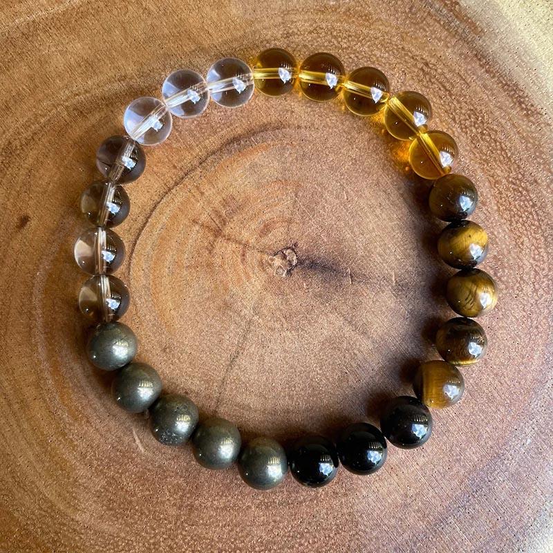 Natural Stone Bracelet, Protection, Fertility, Self-love, Open Road, Stress Relief Bless the Role