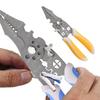 Multiuse Wire Stripper Decrustation Pliers Adjustable Electrical Wire Stripping Tool Wire Stripper Crimper For Electrical Cable