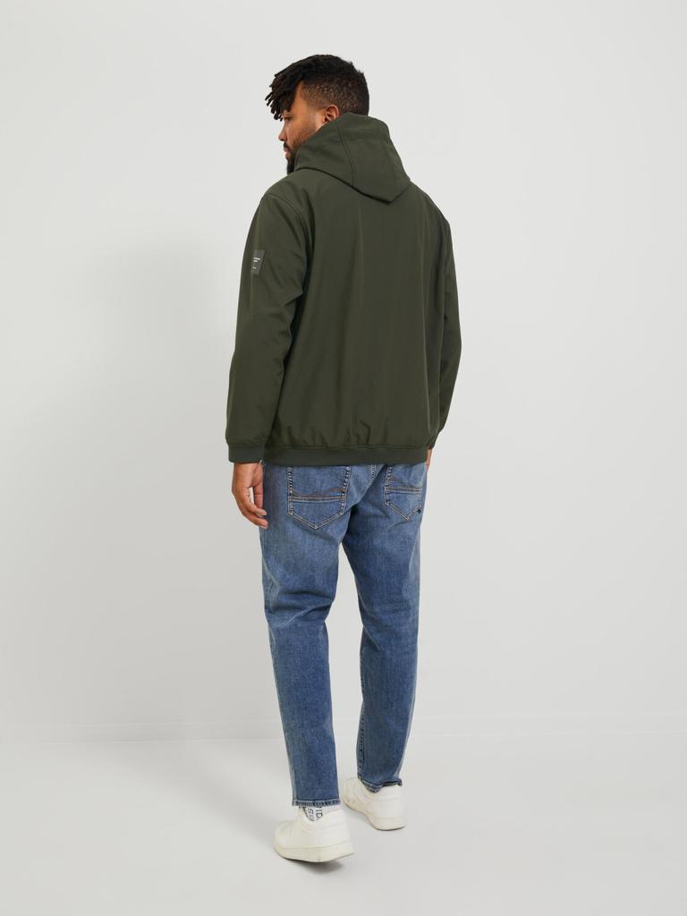 Winter Jacket Jack & Jones Jjebasic Softshell Hood Noos Pls (12236331) Rosin
