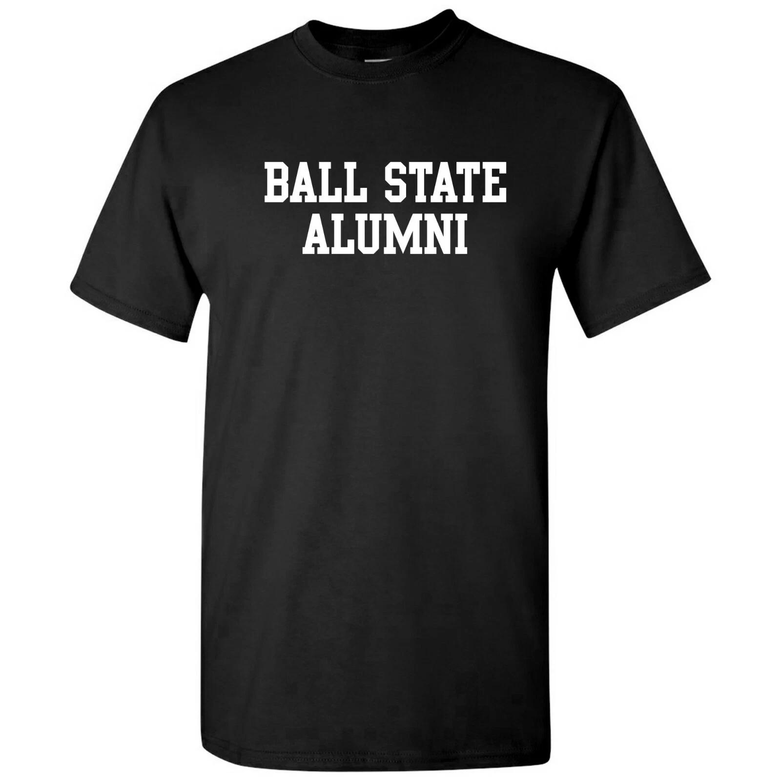 Ball State Cardinals Basic Block Alumni Collegiate T Shirt - Black L