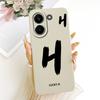 For Xiaomi Poco X8 Pro / X8 Pro Max Lucky Initial Letter Phone Case For Poco X8Pro X 8 Pro Max 5G Soft Silicone Cases Bumpers