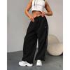 VIONA Striped Wide Leg Sports Pants For Women In Spring And Autumn, Loose And Slimming, Straight Leg Casual Pants