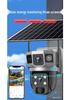 V380 Solar-Powered 4G Outdoor Camera with Dual-Light Night Vision and Low Power Consumption