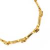 Bracelet - LUXENTER - Aslion - Or jaune 18K - Zircone cubique brillante - Longueur 18 cm