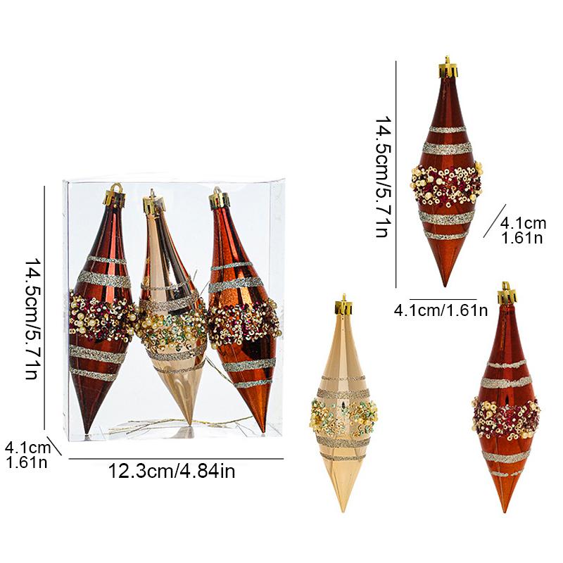 

1 Коробка Ёлочные Украшения Подарки Шампань Кофе Рождественские Шары Подвески Веселого Рождества Декор Рождественский Домашний Декор Пластик Новый Год